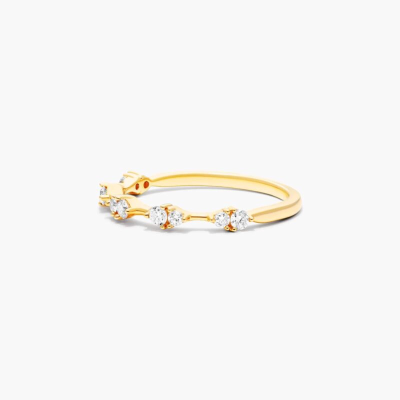 Luminance Lab-Grown Diamond Ring In 14K Yellow Gold - Image 4